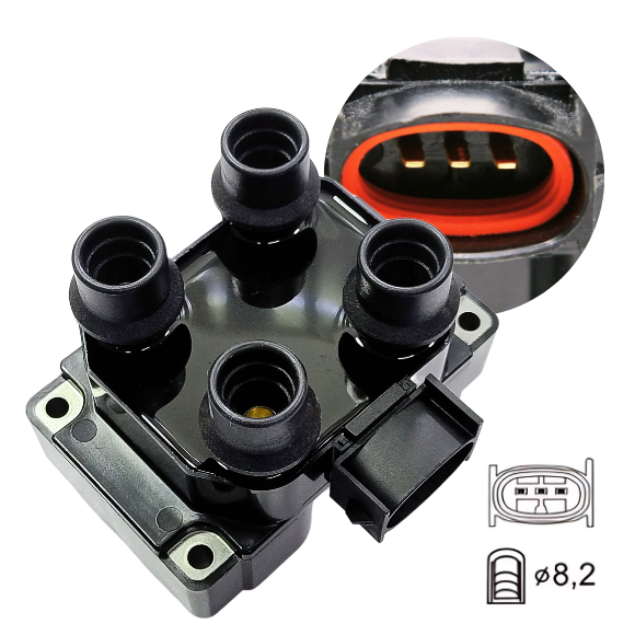 Bobina Encendido Ford Fiesta Ranger 1998