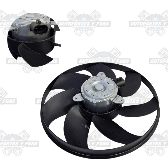 Motor Aspa Ventilador Ford Fiesta New 2011-2019
