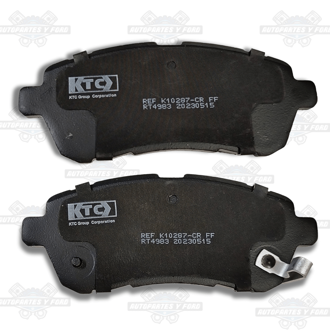 Pastastillas freno Delanteras Ford Fiesta 1.6 Modelo 2011/2019