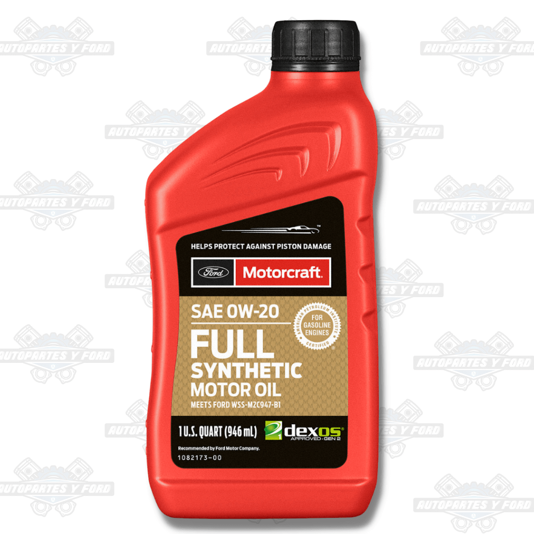 Aceite Ford Motorcraft 0W20 Full Sintético