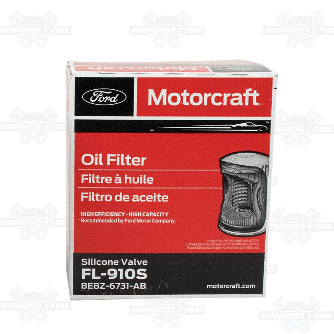 Filtro de Aceite Motor FL910 Ford Motorcraft