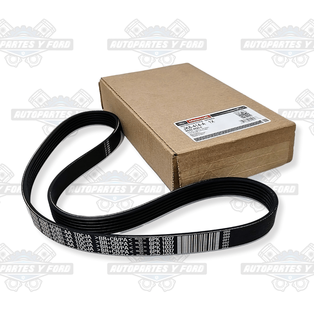 Correa Alternador Ford Fiesta 2011 / 2013 Motorcraft 6pk1037